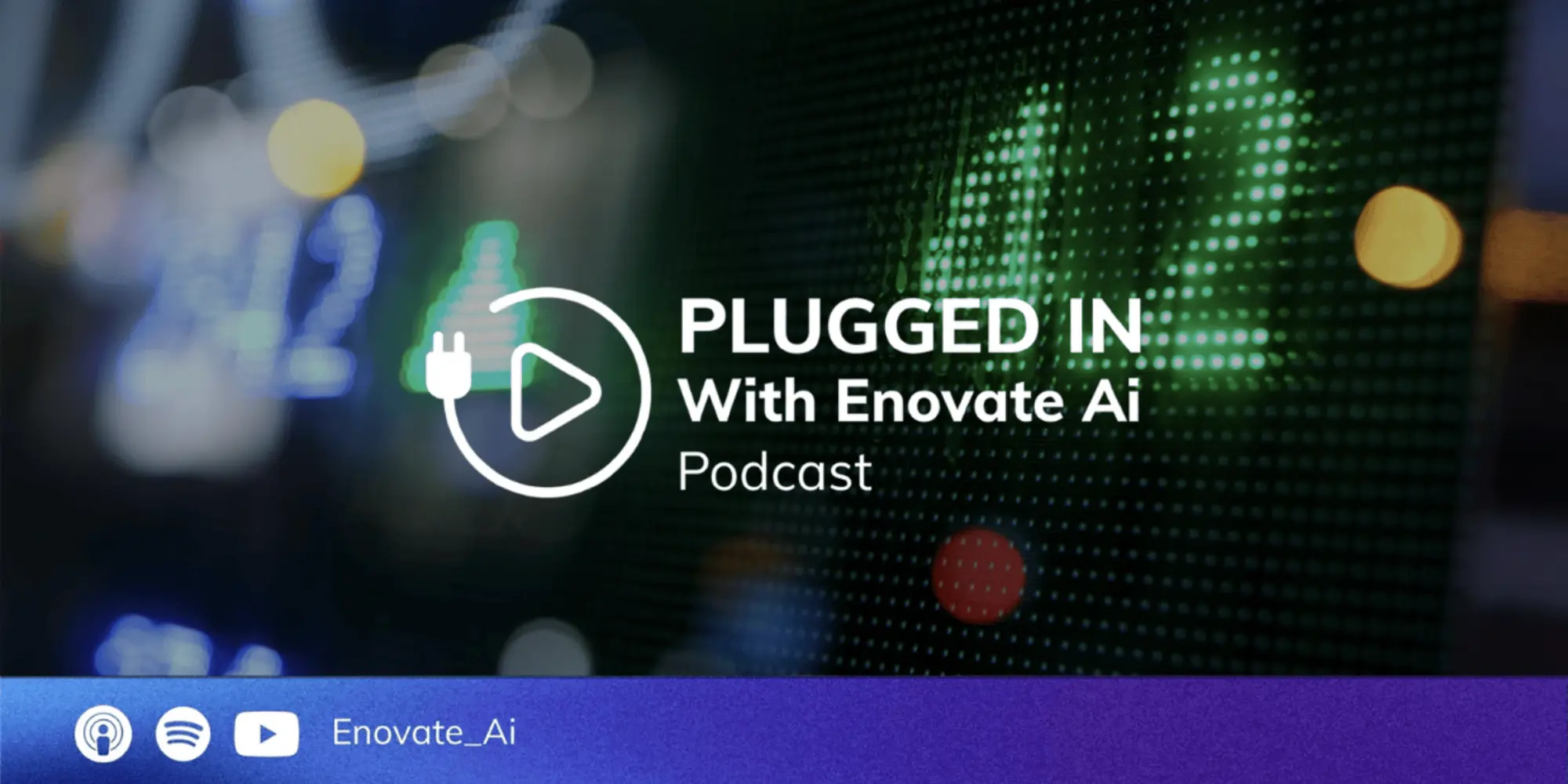 Plugged In with Enovate Ai Podcast Episode 2: AI’s Energy Problem… and How Green Solutions Can Fix It