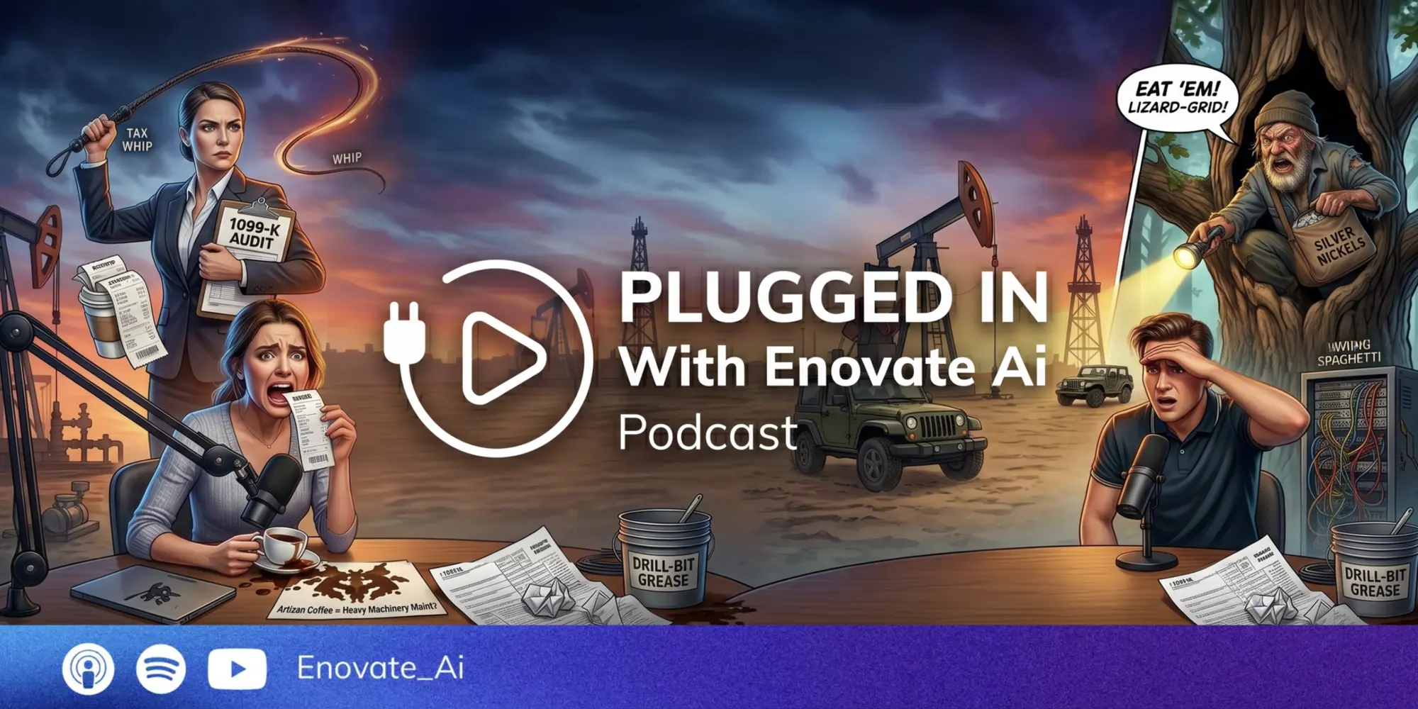 Plugged In with Enovate Ai Podcast Episode 19: The Math of the 1% and the IRS Audit