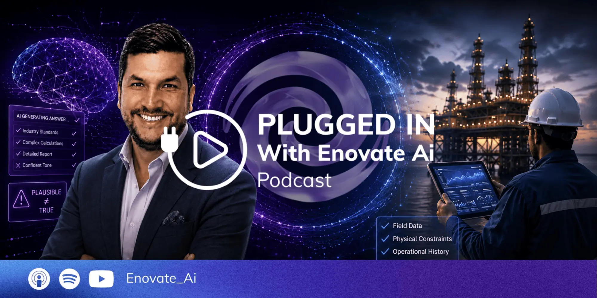 Plugged In with Enovate Ai Podcast Episode 24: When Al Sounds Right... But Isn't