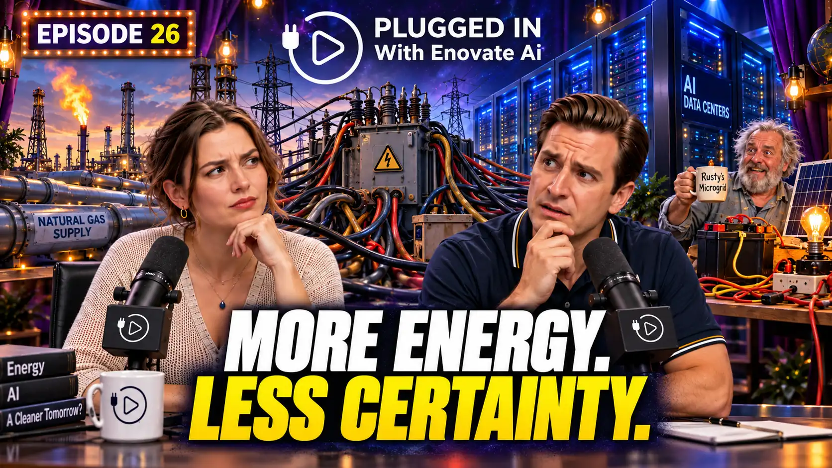 Episode 26 More Energy Less Certainty