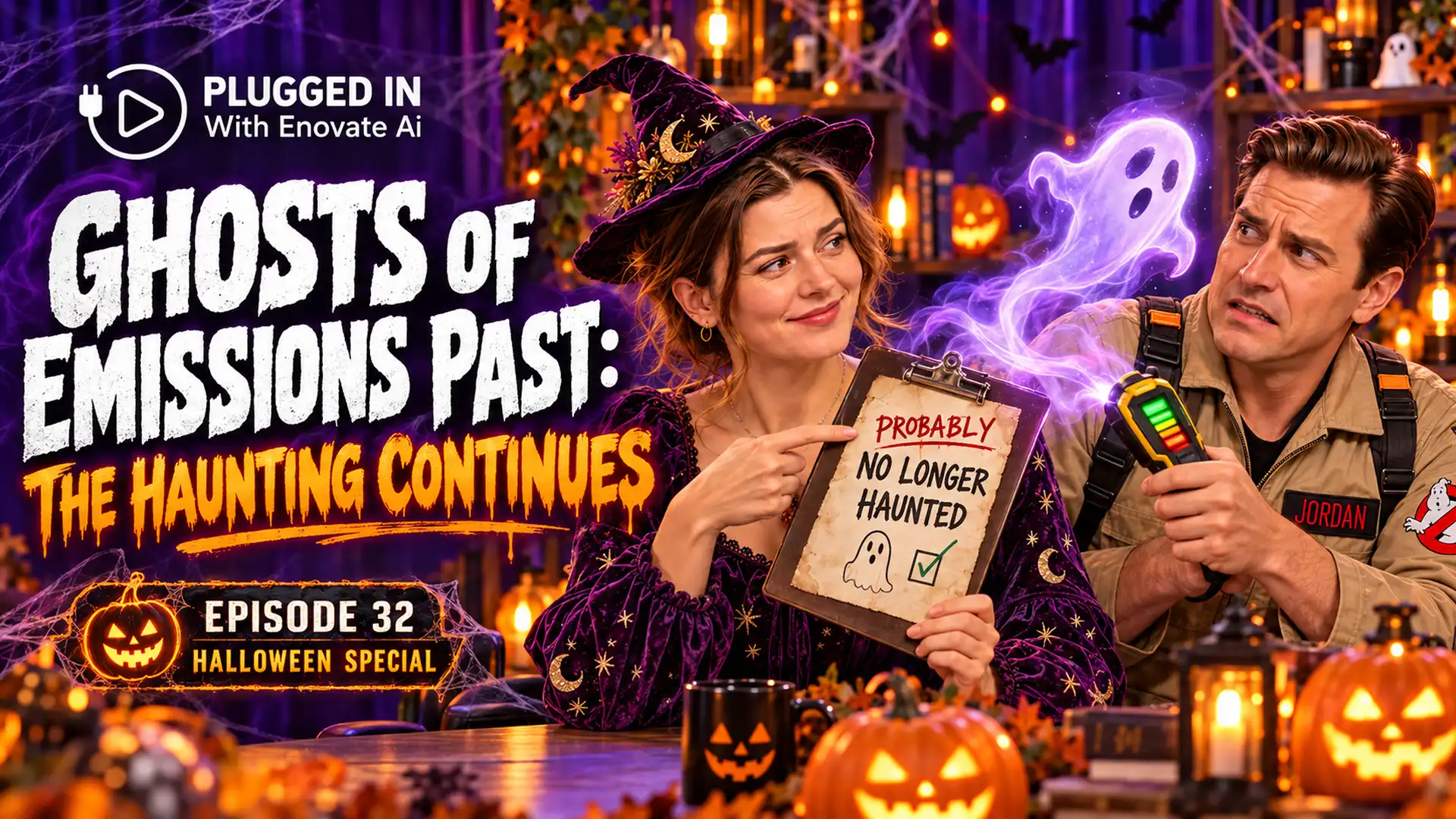 Episode 32 Ghosts of Emissions Past: The Haunting Continues (Halloween Special)